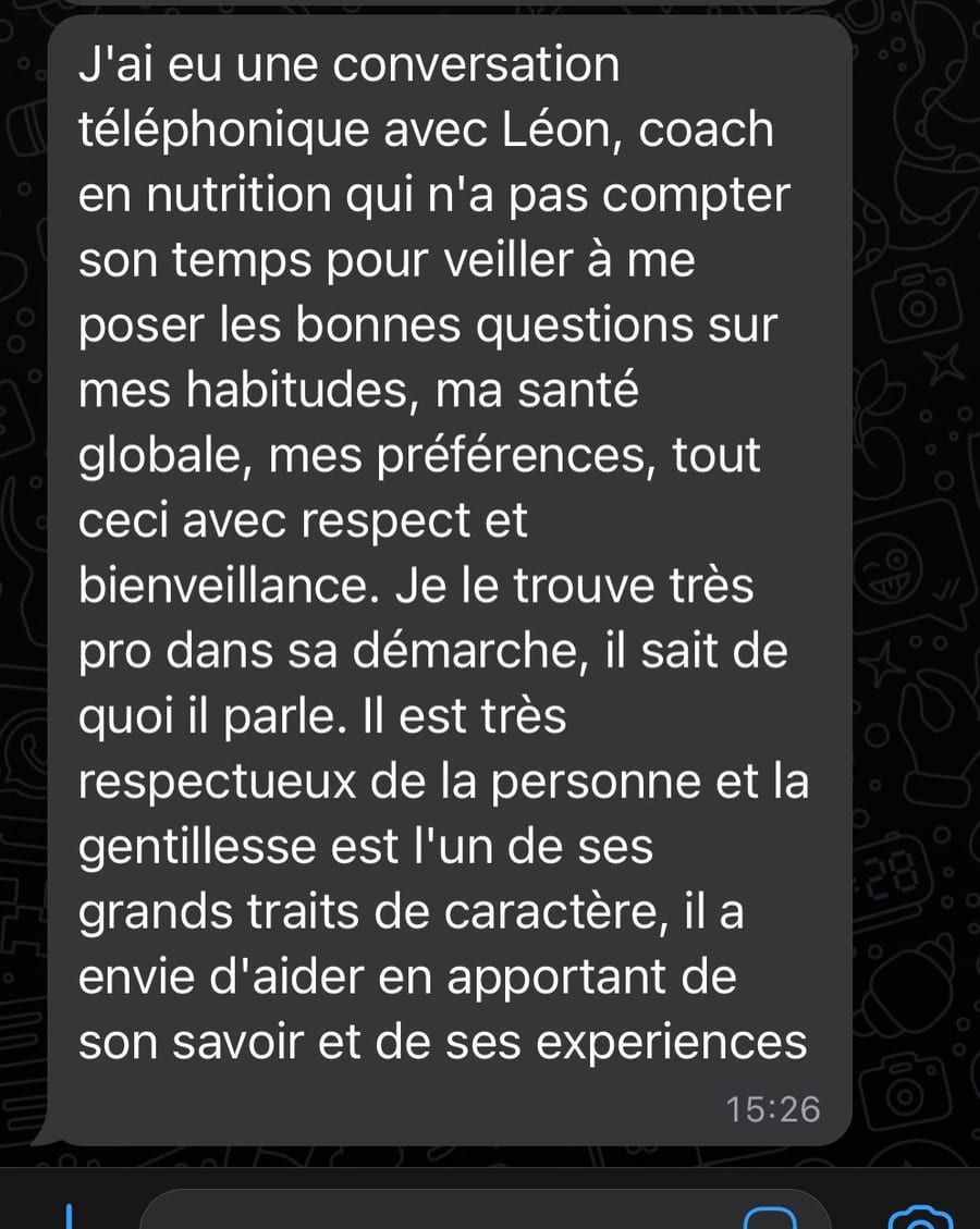 Témoignage 1