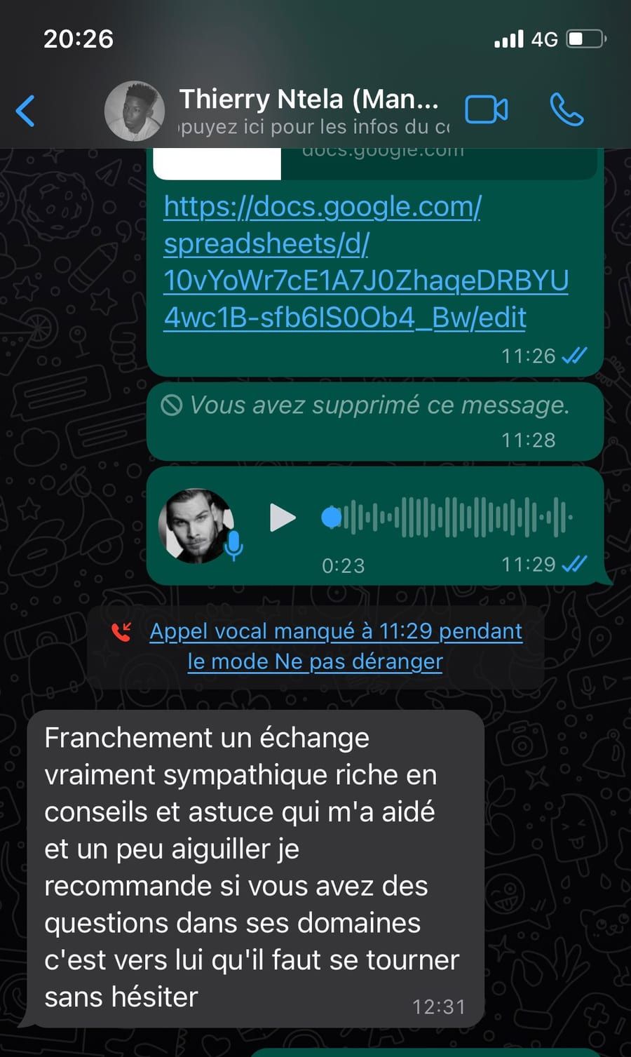 Témoignage 5